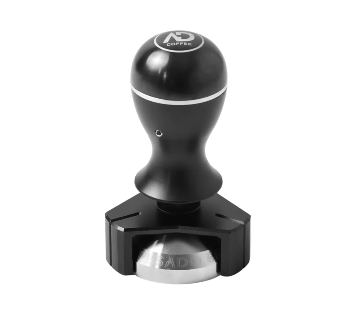SPRING TAMPER 58.5mm - black/black - ESPRESSOCUPS PTE LTD